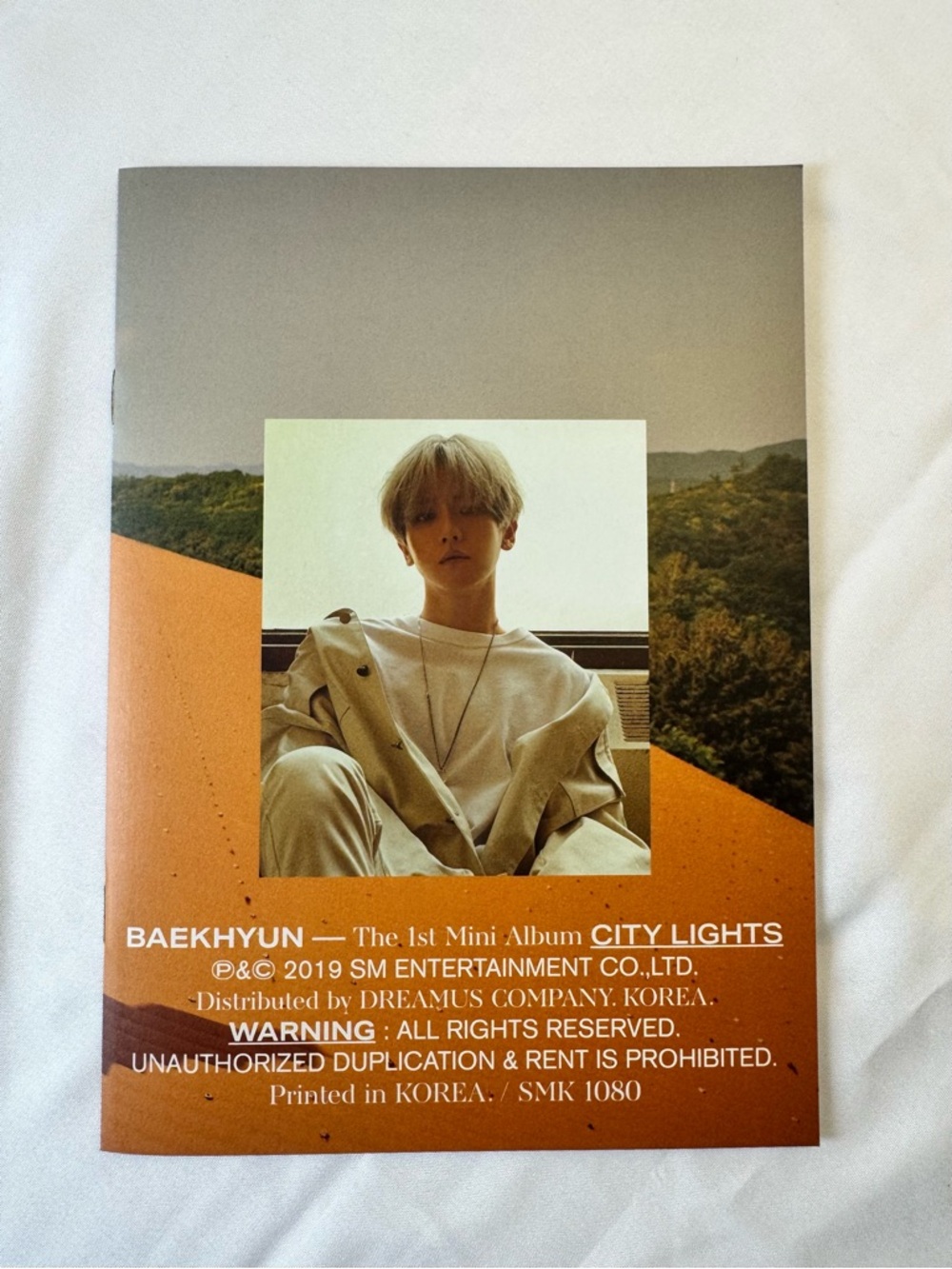 Baekhyun CITY LIGHTS 1st Mini Album CD and Poster - Picture 10 of 16
